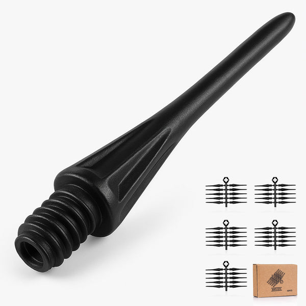 Yirinatek 50-Pack Soft Tip Darts with 2BA Thread – High Compatibility & Easy Installation, Durable Replacement Tips for All Darts